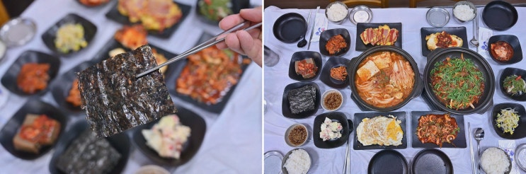통영아침식사 어디서 먹을까? 미더덕 듬뿍 30년 전통 통영곤리식당