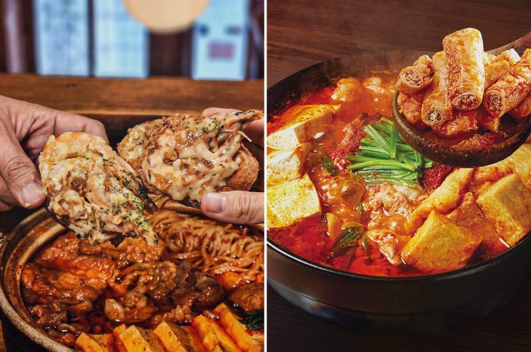 서현 맛집 호랑이굴 서현점, 일본 노포 감성에 4단계 맵기 전골