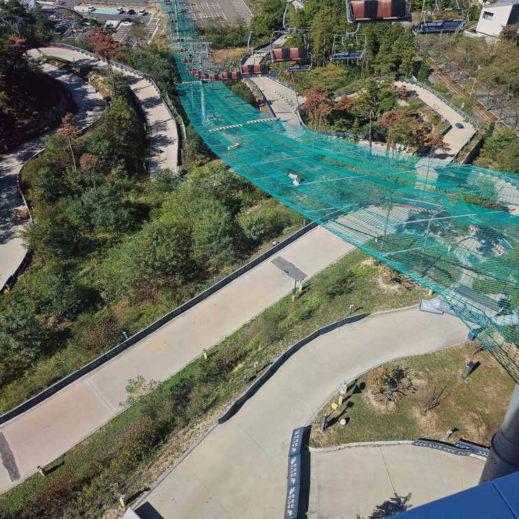 [액티비티리뷰] 경주 야외 액티비티 경주루지월드, 보문호수 풍경과 1.6km 질주