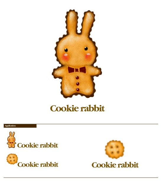 ★Cookie rabbit★ 쿠키 전문점 시안디자인 (돌돌디자인) : 네이버 블로그