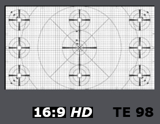 Esser Chart 제품 중 HDTV 테스트 용 차트 입니다. : 네이버 블로그