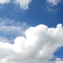 파란 하늘에 흰구름 두둥실