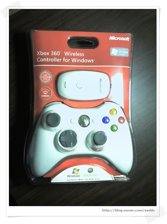 Xbox360 윈도우용 무선 컨트롤러 (XBOX360 Wireless Controller for Windows) : 네이버 블로그
