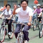 자전거 대행진 참가
