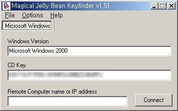 윈도우 CD키를 보여주는 Magical Jelly Bean Keyfinder v1.51 : 네이버 블로그