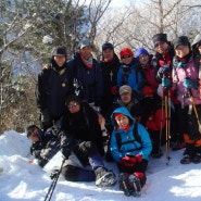 태백산행(당골)하산길...