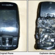 이번 휴대폰 폭발 사망사고에 대한 요약.