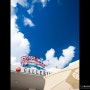 괌의 파란 하늘