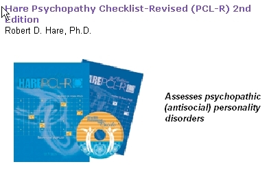 사이코패스 진단을 위한 '반사회적 인격장애 검사(PCL-R)' : 사이코패스 테스트 : 네이버 블로그