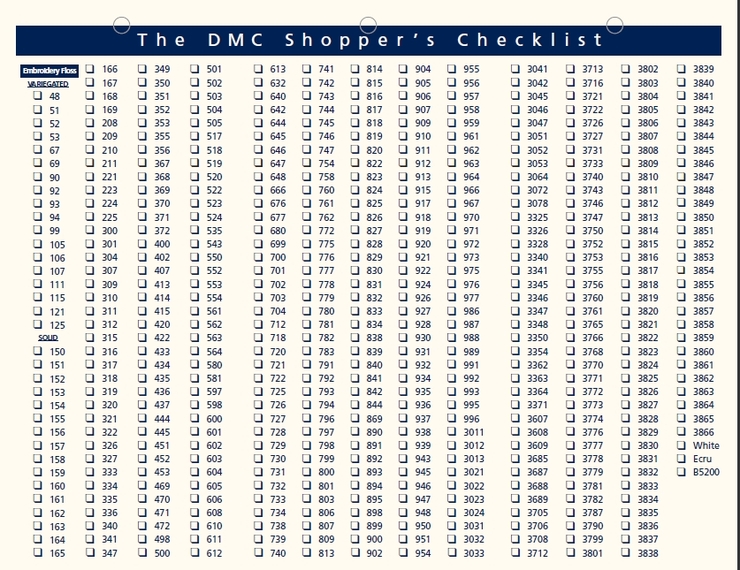 DMC 실체크표 (DMC checklist) : 네이버 블로그