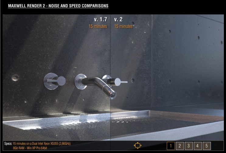 Maxwell Render V2 _ Noise and Speed Comparisons 네이버 블로그