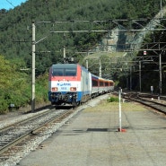 Railroad - Line. Taebaek. at. Nahanjeong Station [2008.10.12]