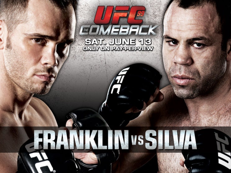 [UFC99] 크로캅의 컴백!!! 반달레이 실바 VS 리치프랭클린 으아 예술이다!!! : 네이버 블로그