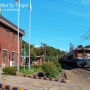 Railroad - Line. Taebaek. at. Nahanjeong Station [2008.10.12]