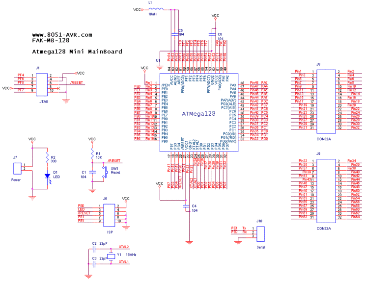 fak-mb-128-atmega128-mini-board
